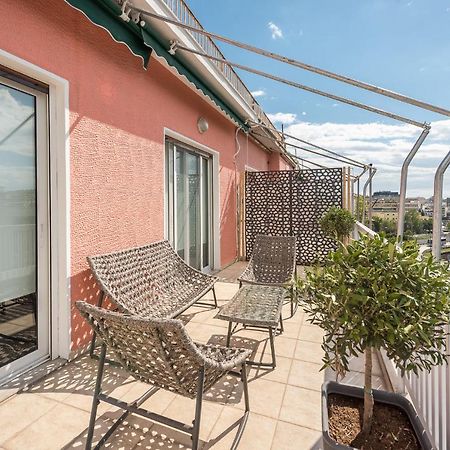 Traveler'S Dream 4 Brdm Renovated Penthouse Apartment Athens Luaran gambar